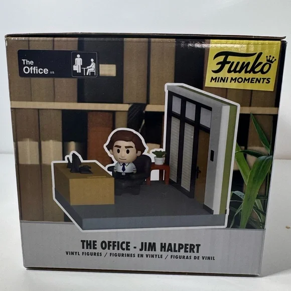 Funko Mini Moments The Office  Jim Halpert Desk Playset New In Box - Picture 3 of 4
